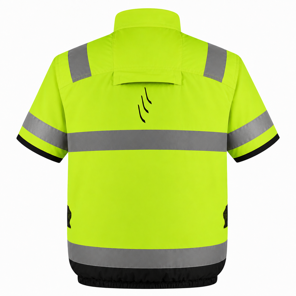 PRE ORDER: 30V Battery-Powered High Vis Fan-Cooled Short Sleeve Complete Cooling System (Copy)
