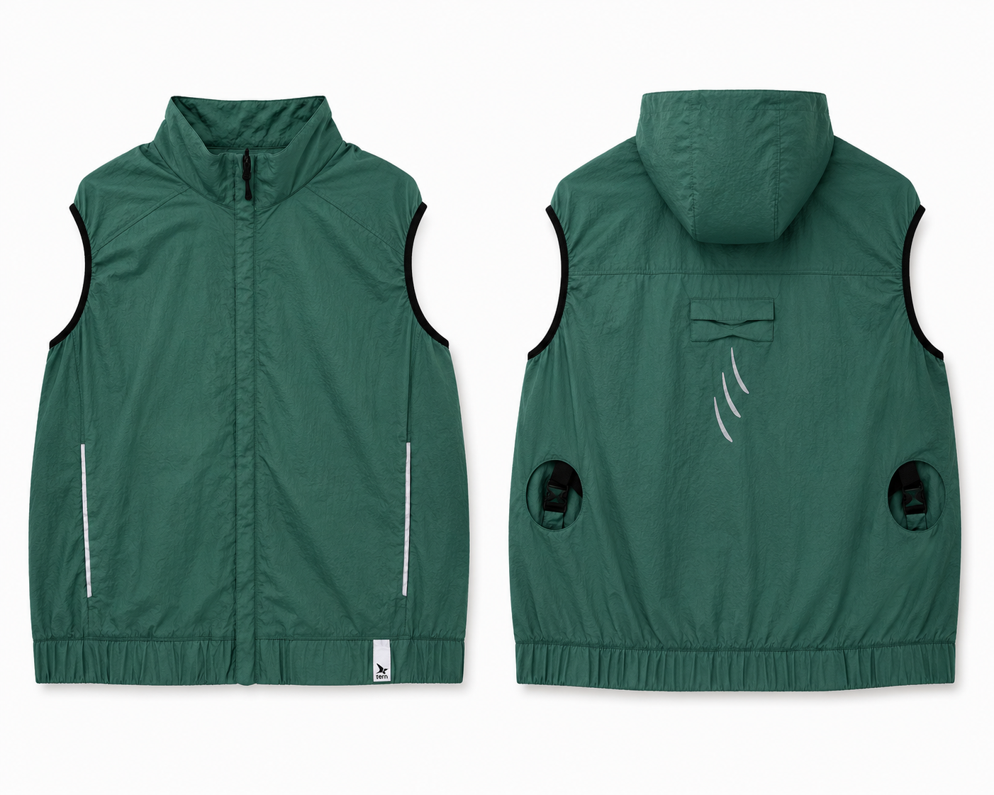 30V Battery-Powered Fan-Cooled Vest Complete Cooling System